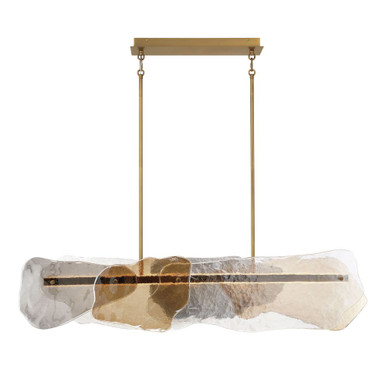 Grotto 57W 1 LED Chandelier 14 Inch Tall and 8.25 Inch Wide by Eurofase - 50461-028