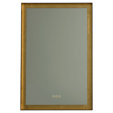 Dorato 45W 1 LED Mirror 36 Inch Tall and 24 Inch Length by Quorum - 98-2436-74