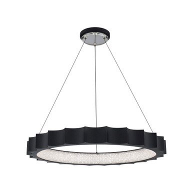 Tarte 42W 1 LED Pendant 3 Inch Tall and 30 Inch Wide by Schonbek Signature - S8430