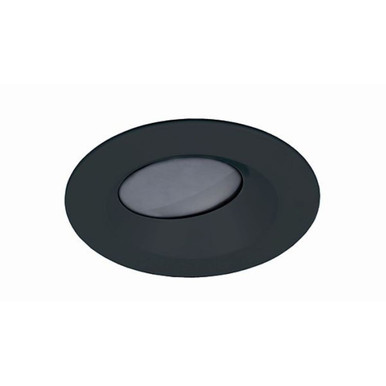 Ocularc Round Trim Wall Wash 3.38 Inch Wide by WAC - R3CRWT-BK
