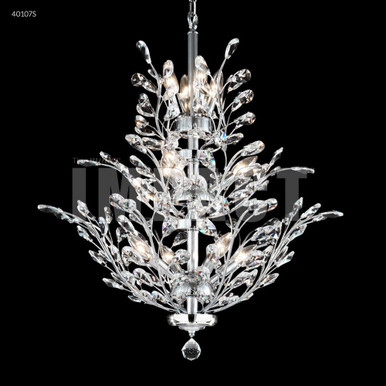 Regalia 11 Light Chandelier 30 Inch Tall and 27 Inch Wide by James Moder - 40107S00
