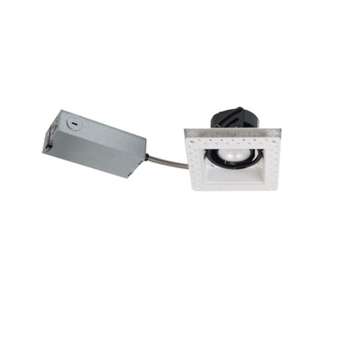 Ocularc 11W LED Square Trimless Remodel Housing 3.75 X 5.5 Inch Wide by WAC - R3CSRL-11-927