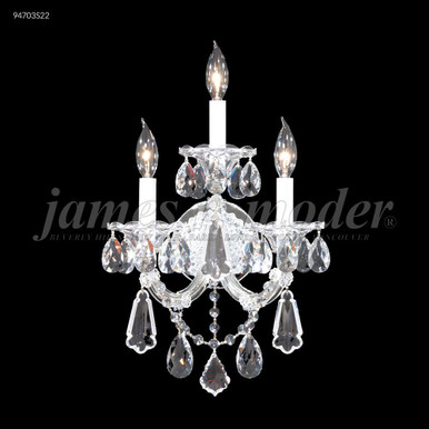 Maria Theresa Royal 3 Light Wall Sconce 19 X 12 Inch Wide by James Moder - 94703