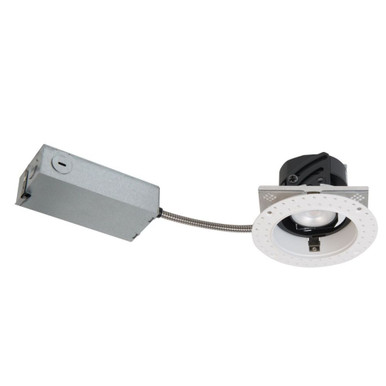 Ocularc 11W LED Round Trimless Remodel Housing 3.75 X 5.5 Inch Wide by WAC - R3CRRL-11
