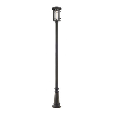 Jordan One Light Outdoor Post Mount Lantern 14.25 x 109.5 Inches by Z-Lite - 570PHXL-519P-ORB