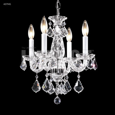 Palace Ice 4 Light Chandelier 16 Inch Tall and 14 Inch Wide by James Moder - 40794S77