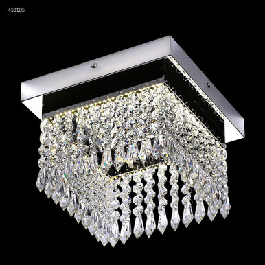Galaxy 18W LED Chandelier 7 Inch Tall and 10 Inch Wide by James Moder - 41010S77LED