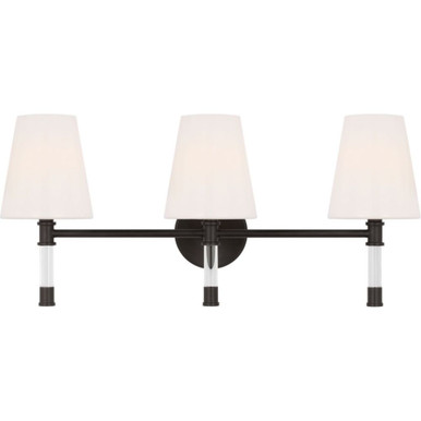 Hanover 3 Light Bath Vanity 11 X 24.63 Inch Wide by Visual Comfort Studio - CV1053