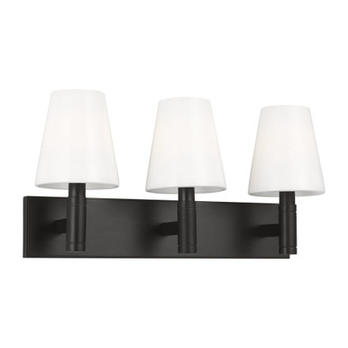 Beckham Classic 3 Light BathVanity 21.13 Inch Wide by Visual Comfort Studio - TV1033AI