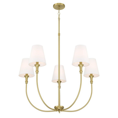 Mairbourne 5 Light Chandelier 32.5 Inch Tall and 34 Inch Wide by Millennium - 28905