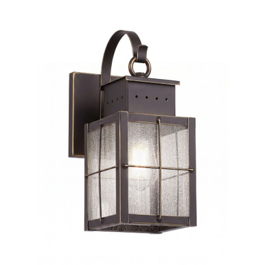 Norfield 1Light Outdoor Wall Sconce 12.25 T Brass Traditions by Innovations - 9431P-H