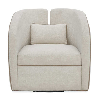 Vega Swivel Chair 30.3 Inch Tall and 30.6 Inch Wide by Uttermost - 53144