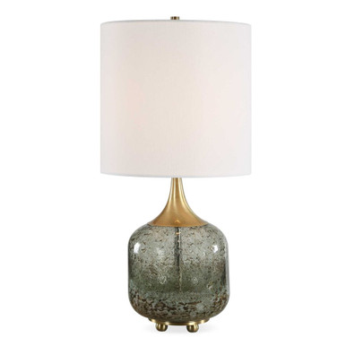 Glenn 1 Light Table Lamp 20.75 Inch Tall and 10 Inch Wide by Uttermost - 30762-1
