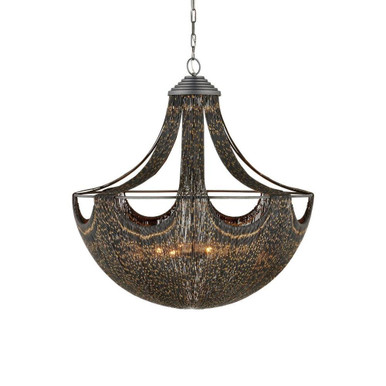 Eduardo 6 Light Large Chandelier by Currey Company - 9000-0018