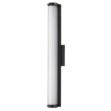 Vetra 12W 3 LED Large Outdoor Wall Mount 4.75 Inch and 29 Inch Wide by ET2 - E30484-BK