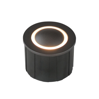 Alumilux Landscape 3W 1 LED In Ground Light 2.5 Inch and 2 Inch Wide by ET2 - E42420-BK