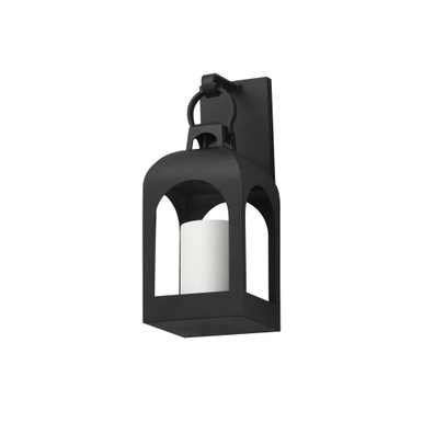 Marrakech 1 Light Small Outdoor Wall Mount 6.5 and 16.25 Inch Wide by Maxim - 30891SWBK