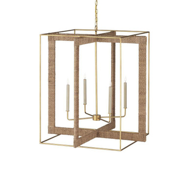 Purebred 4 Light Large Chandelier by Currey Company - 9000-0217