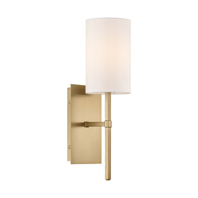 Veronica 1 Light Candle Style Wall Sconce by Crystorama - VER-241