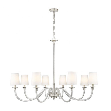 Katerina 8 Light Chandelier 32.5 Inch Tall and 46 Inch Wide By Z-Lite - 1950-8
