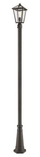 Talbot 1 Light Outdoor Post Mount Lantern 10 x 110.25 Inches by Z-Lite - 579PHMR-519P