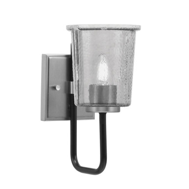 Sandia 1 Light Wall Sconce 10.5 Inch Tall and 5 Inch Wide by Toltec - 6221-105-5