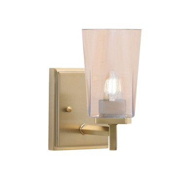 Franklin 1 Light Wall Sconce 10 Inch Tall and 4.5 Inch Wide by Toltec - 1211-10-45