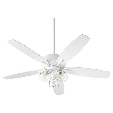 Breeze 5 Blade Ceiling Fan 52 inches wide by 16.75 inches high by Quorum  - 7052-3
