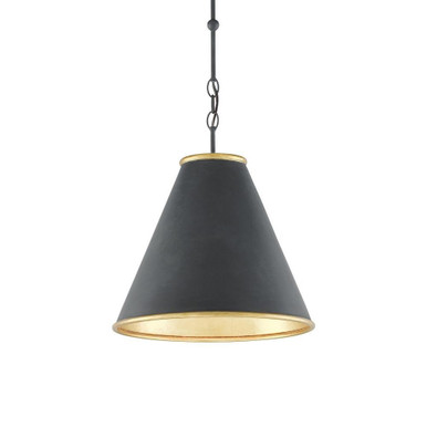 Pierrepont 1 Light Large Pendant 18 Inch Tall by Currey Company - 900PP