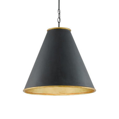 Pierrepont 1 Light Large Pendant 22 Inch Tall by Currey Company - 900LLP