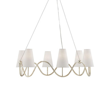 Kadir 6 Light Oversized Chandelier by Currey Company - 9000-0526