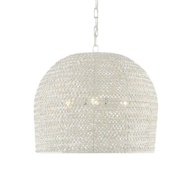 Piero 3 Light Medium Nature Inspired Chandelier by Currey Company - 9000-0623