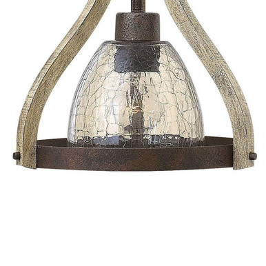 Middlefield 1 Light Medium Pendant by Fredrick Ramond - FR40577IRR