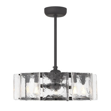 Cow Isaf 40W 5 LED Fandelier In Coastal Style 27 Inches Wide by BSH - 159-BEL-1279340