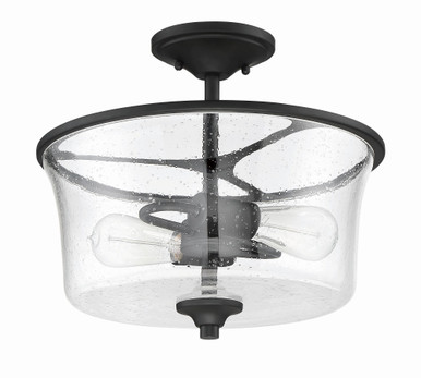 Balmoral East 2 Light 13 Inch Wide Traditional Semi Flush Mount by BSH - 139-BEL-1215751