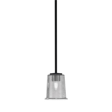 Franklin 1 Light Stem Hung Mini Pendant 6 Inch Tall X 5 Inch Wide by Toltec - 1201-6-5