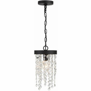 Winham 1 Light Small Pendant by Crystorama - WIN-610-BF-CL-MWP