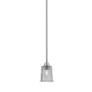 Paramount 1 Light Mini Pendant 7 Inch Tall and 5 Inch Wide by Toltec - 3401-7-5