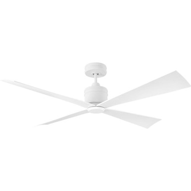 Launceton 4 Blade Ceiling Fan 14 Inch X 56 Inch Wide by Visual Comfort Fan - 4LNCR56RZW