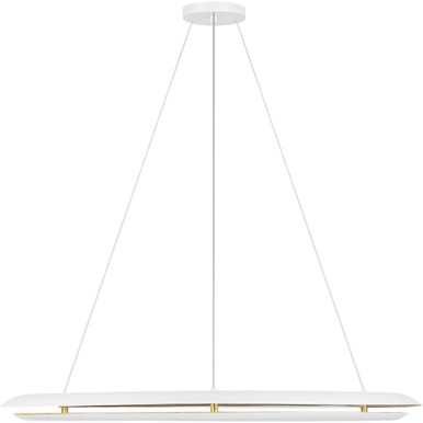 Cielo 40W 1 LED Chandelier 2.25 and 36 Inch Wide by Visual Comfort Studio - CC1801