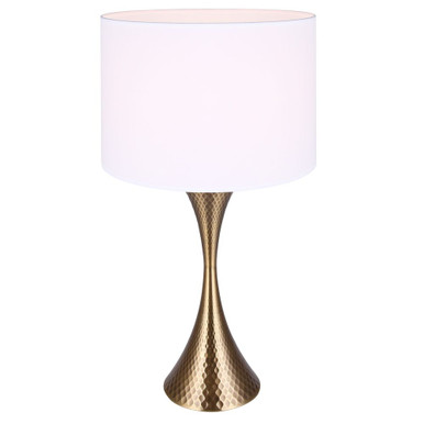 Mica 1 Light Table Lamp 25.75 Inch Tall and 13.75 Inch Wide by Canarm Inc - ITL2129B26GD