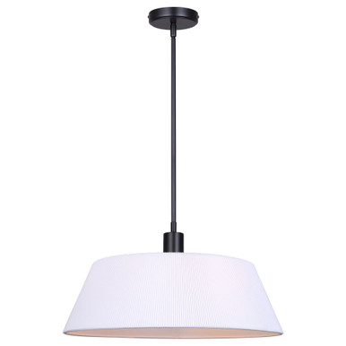 Aspen 3 Light Pendant 13 Inch Tall and 20 Inch Wide by Canarm Inc - IPL1201A03BK20