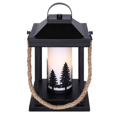Collie 1 Light Table Lamp 12.75 Inch Tall and 7.25 Inch Wide by Canarm Inc - ITL2143B13BKR