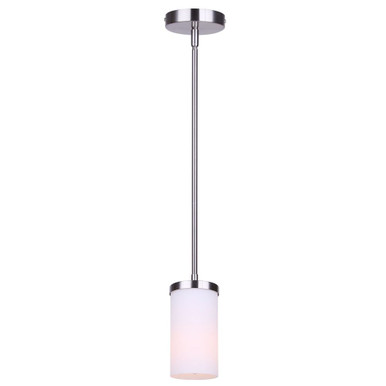 Britton 1 Light Pendant 10.5 Inch Tall and 4.75 Inch Wide by Canarm Inc - IPL1234A01