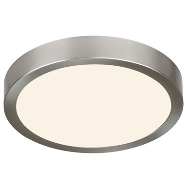 15W 1 LED Flush Mount 1 Inch Tall and 7 Inch Wide by Canarm Inc - DL-7F-15DCW
