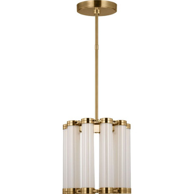 Alo 50.4W 10 LED Pendant 14 Inch and 14 Inch Wide by Visual Comfort Modern - AKPD15327NB