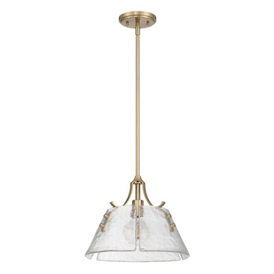 Paige 1 Light Pendant 11 Inch Tall and 13 Inch Wide by Thesis - 207823A