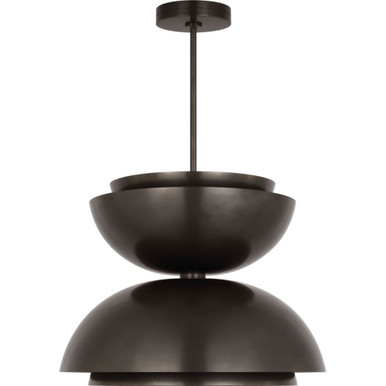 Shanti 35W 2 LED Double Asymmetric Pendant 26 Inch by Visual Comfort Modern - SLPD32227