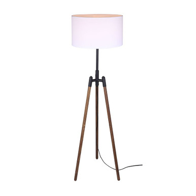 Sull 1 Light Floor Lamp 57 Inch Tall and 19.63 Inch Wide by Canarm Inc - IFL2127B63BKW