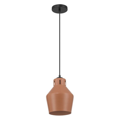 Crete 1 Light Pendant 11.5 Inch Tall and 8 Inch Wide by Thesis - 207844A